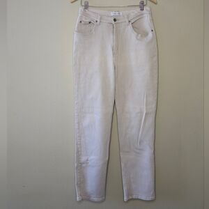 Cherokee Light Beige Straight Leg Jeans